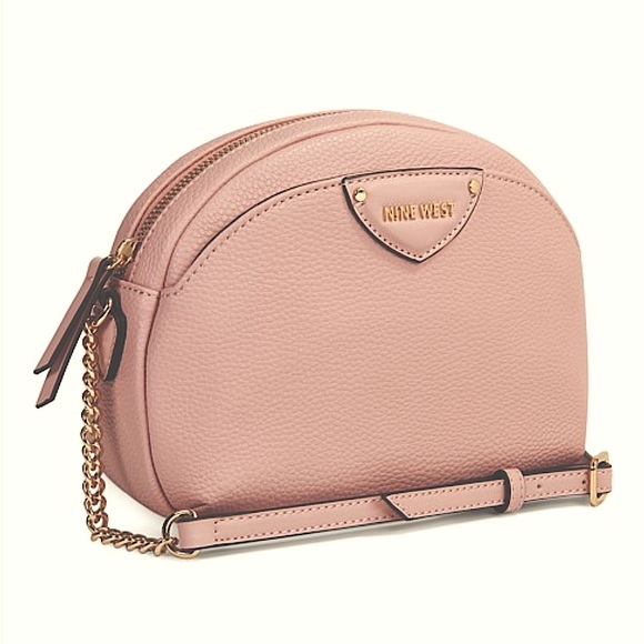Nine West Handbags - NINE WEST | PAYTON MINI CROSSBODY BAG | DUSTY PINK | Preloved